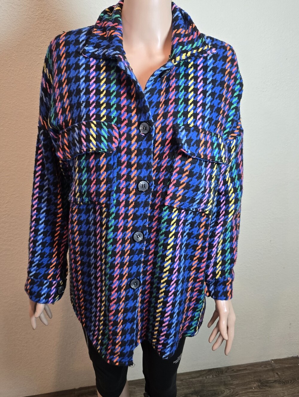 Unbranded Blue Jacket, Size M/L, Made in Italy, Wool Blend - Picture 9 of 10